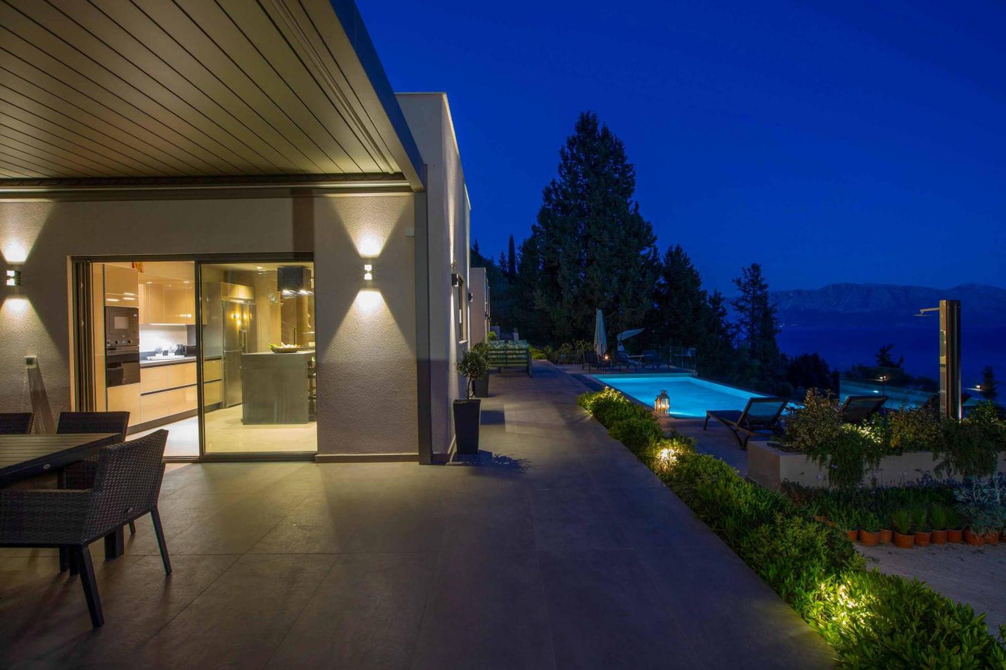 Villa Ino Lefkas 奈德里 外观 照片