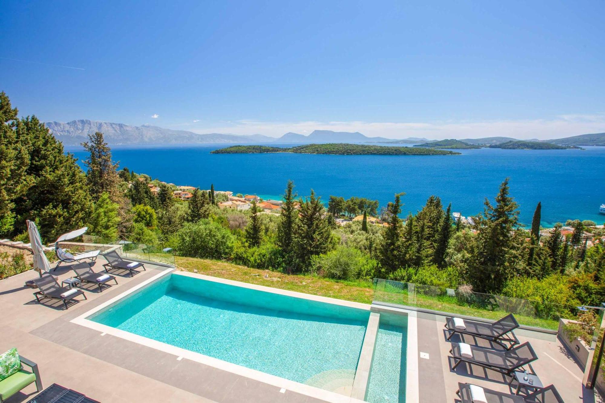 Villa Ino Lefkas 奈德里 外观 照片